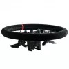 Asetek SimSports Lenkradkranz, abgesenkt, 340 mm - schwarz, Veloursleder
