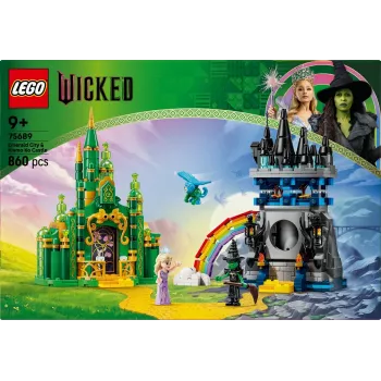 LEGO Bauset Wicked 75689 — Smaragdstadt und Kiamo Ko Schloss Spielset