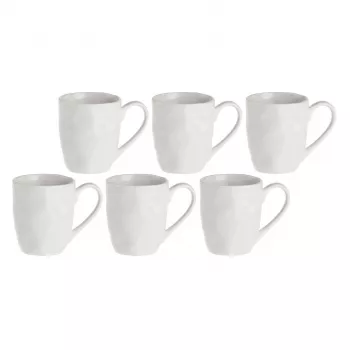 Set aus 6 Tassen LA PORCELLANA BIANCA U10077009U00-Z 110 ml Porzellan