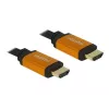 HDMI-Kabel DeLOCK 85728 1,5 m Typ A Schwarz Gold