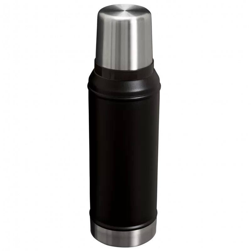 Thermosflasche STANLEY Legendary Classic 0,94 L, schwarz, doppelwandig vakuumisoliert