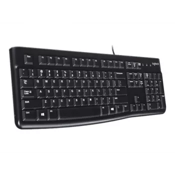 K120 Kabelgebundene Tastatur, kabelgebunden, USB, QWERTZ, schwarz