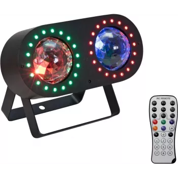 EUROLITE LED-Effektlicht DMF-3 Hybrid Flower Effect 3-in-1 — LED-Bühnen-/Party-Effekt