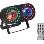EUROLITE LED-Effektlicht DMF-3 Hybrid Flower Effect 3-in-1 — LED-Bühnen-/Party-Effekt