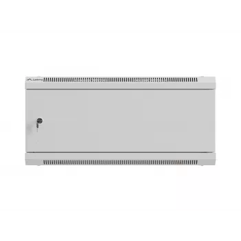 Wandmontierbarer 19-Zoll-Installationsschrank LANBERG WF01-6404-00S 4U 600×450 mm, grau