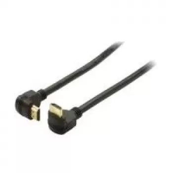 HDMI-Kabel ShiverPeaks BASIC‑S A‑Typ abgewinkelt 3,0 m vergoldet