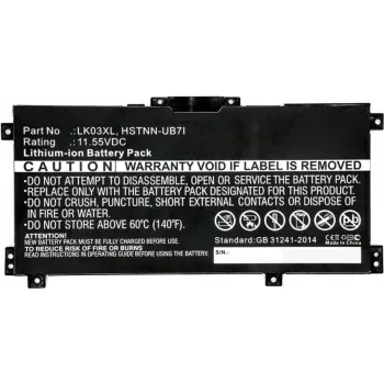 Batterie HP L08855-856 52 Wh 4,55 Ah Li-Ion für tragbare Geräte