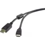 DisplayPort-auf-HDMI-Kabel Renkforce 5 m – digitale Audio-/Videoübertragung