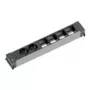 Stromverlängerung Bachmann 916.025 0,1 m 2 AC-Steckdosen Schwarz