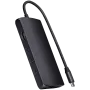 Satechi USB-C Multiport Adapter ST-P8KED — 6 Anschlüsse, unterstützt 8K-Auflösung