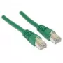 Wentronic Goobay CAT 5e Patchkabel, SF/UTP, Grün, 0,5 m - CCA Kupfer-Mix (68042)