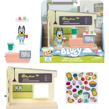 Figurenset Bluey Mini Juice Shop