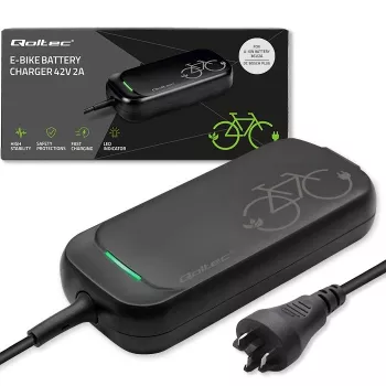 Ladegerät QOLTEC für E-Bike Bosch 50762 36V/42V 2A