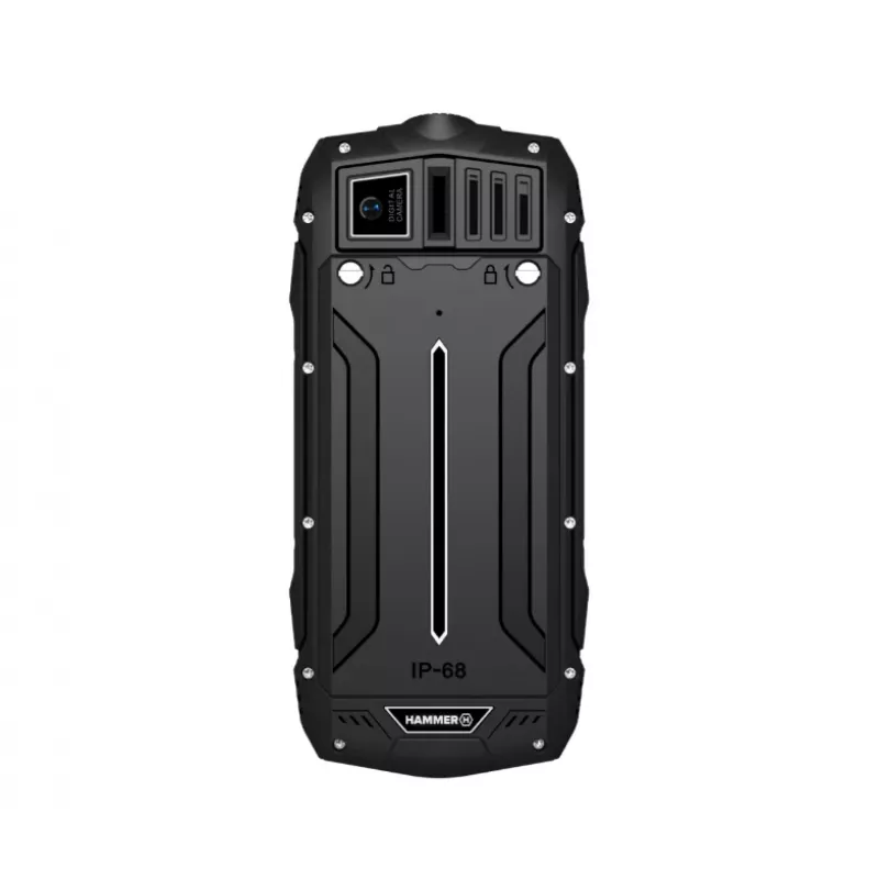 Mobiltelefon MyPhone Hammer Rock Dual Schwarz, 5.5 Zoll