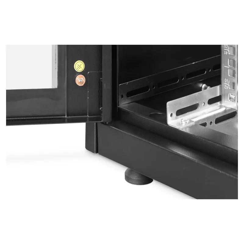 Netzwerkschrank DIGITUS Unique Light Serie 42U 800×1000 mm (BxT) freistehend, 800 kg, IP20, Schlüsselschloss