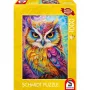 1000-Teile-Puzzle Schmidt Spiele 59782 — Owl in Parrot Dress, Puzzle, 1.000 Teile