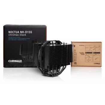 Noctua NH-D15S chromax.Schwarz Prozessorkühler 14 cm 1 Stück