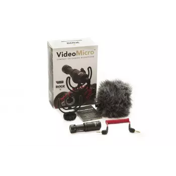 RØDE VideoMicro Schwarz Digitales Kameramikrofon