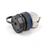 DeLOCK 67050 Schutzkappe für RJ45-Einbaubuchsen, IP68, schwarz