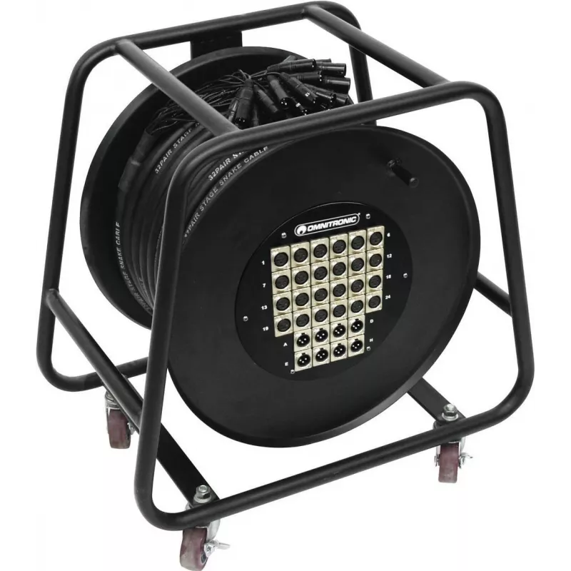 Stage Box Omnitronic 30304665 30m Schwarz Metall