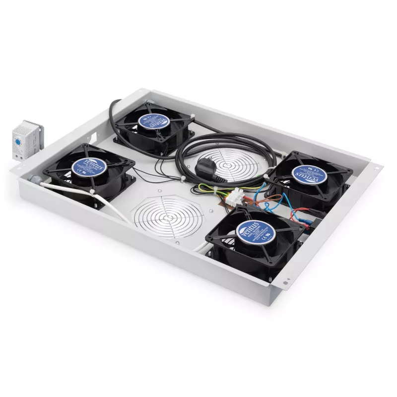 Digitus DN-19 FAN-4-SRV Produkt Grau
