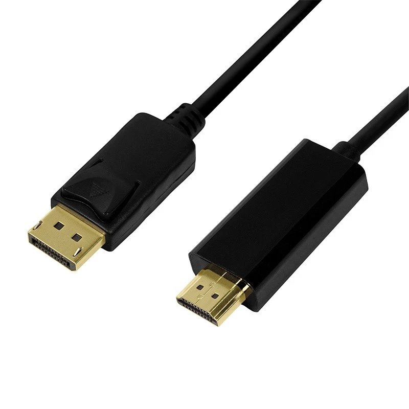LogiLink CV0126 Videokabel-Adapter 1 M DisplayPort HDMI Typ A (Stand