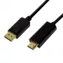 LogiLink CV0126 Videokabel-Adapter 1 M DisplayPort HDMI Typ A (Stand