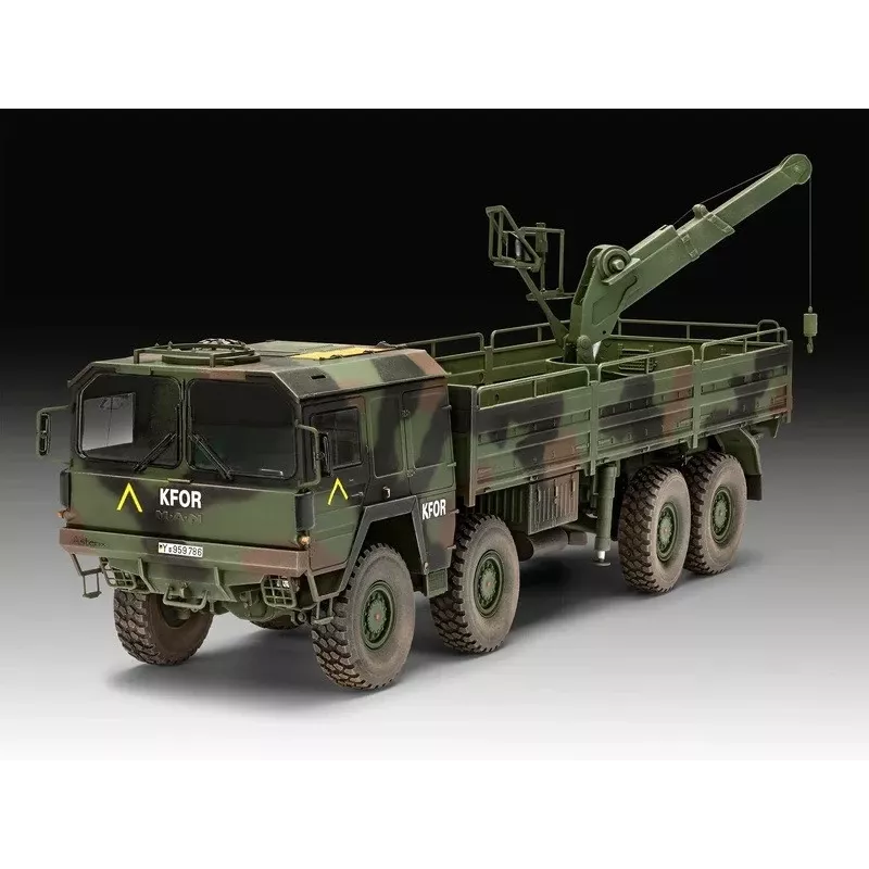 Kunststoffmodellbausatz REVELL Man 10T Milgl 8x8 LKW Maßstab 1/35
