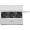 Brennenstuhl 1150070, 3 m, 3 AC-Ausgänge, Innenbereich, IP20, Anthrazit, Weiß, 16 A