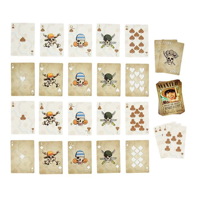 Spielkarten Paladone One Piece in Metalldose – Standard-Deck-Größe