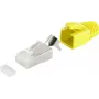Drahtverbinder RJ-45 S/CONN 72067-10Y Weiß Gelb