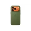 Cover Apple iPhone 17 Pro TechWoven Case mit MagSafe Grün