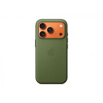 Cover Apple iPhone 17 Pro TechWoven Case mit MagSafe Grün