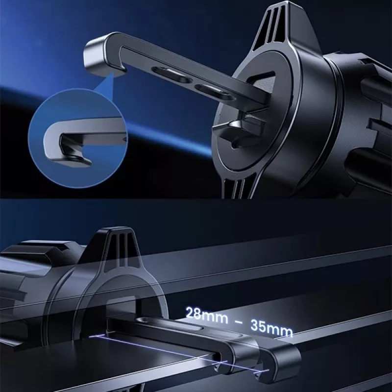 Magnetischer Auto-Halter MagSafe 15W Induktion schwarz