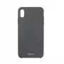 Handyhülle Tellur Liquid Silicone für iPhone XS Max — Schwarz