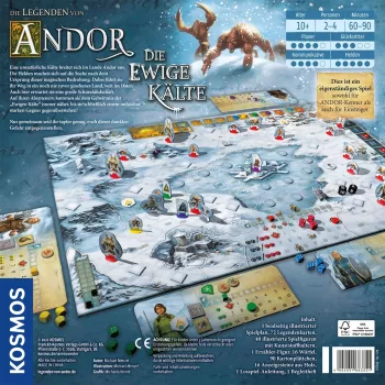 Die Legenden of Andor - The Eternal Cold, Brettspiel
