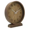 NeXtime Wanduhr 5192gs Wood Wood Small, 22x20 cm, Wand, Holz, Grau
