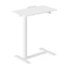 Maclean mobiler Schreibtisch/Laptop-Ständer, weiß, Höhenverstellung 76-109 cm, max. 30 kg, MC-120 W
