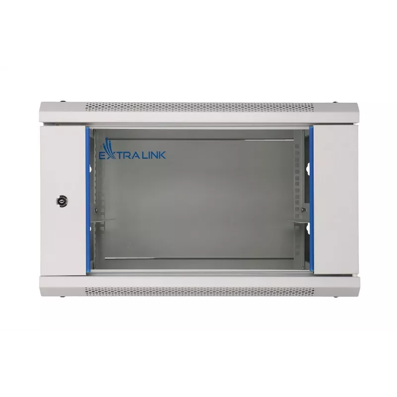 Extralink Rackmount-Schrank 4U 600x600 Grau wandmontiert