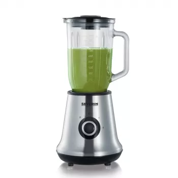 Severin SM 3734 Standmixer Schwarz - Edelstahl 1l 500W Mixer (SM 3734)
