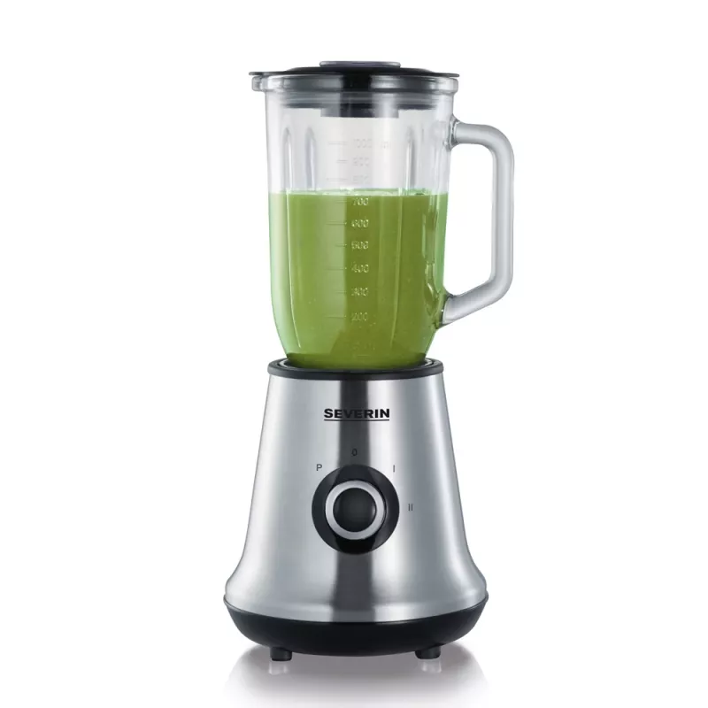 Severin SM 3734 Standmixer Schwarz - Edelstahl 1l 500W Mixer (SM 3734)