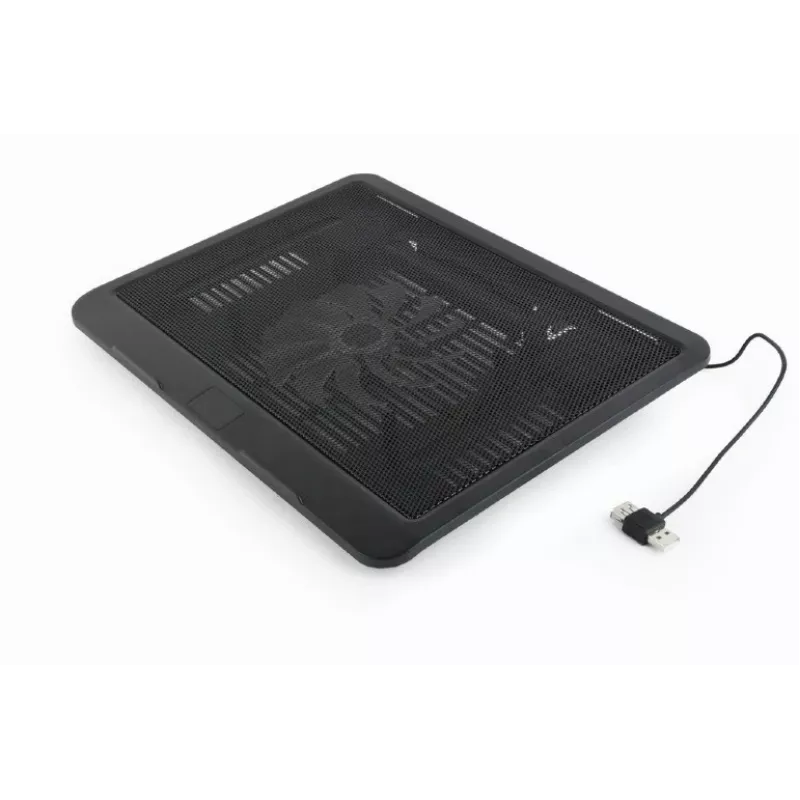 Laptop-Ständer Gembird NBS-1F15-04 für Laptops bis 15 Zoll, schwarz, ABS, 330×250×25 mm
