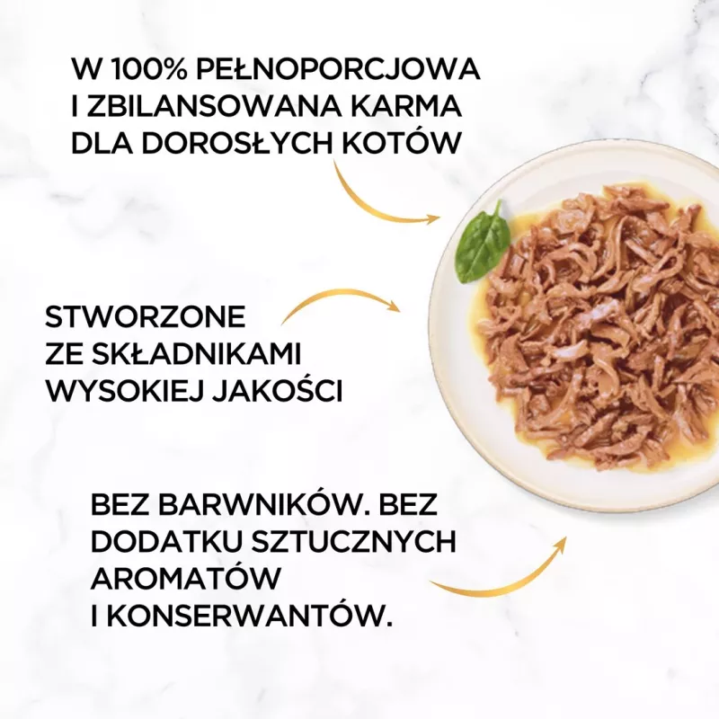 PURINA Gourmet Gold Succulent Delights Meeresfisch - Nassfutter für Katzen - 85g