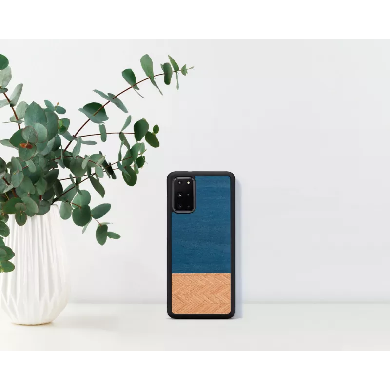 Handyhülle Man and Wood Galaxy S20+ Denim Schwarz — Schutzhülle für Samsung Galaxy S20+