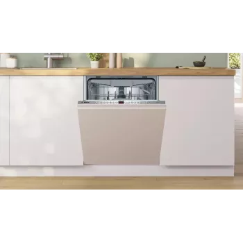 Bosch Geschirrspüler | SMV46KX12E | Einbau | Breite 60 cm | Anzahl Maßgedecke 13 | Anzahl Programme 6 | Energieeffizienzklasse E | AquaStop-Funktion | Weiß