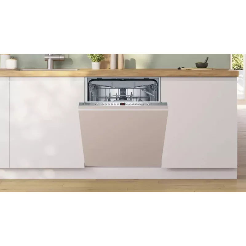 Bosch Geschirrspüler | SMV46KX12E | Einbau | Breite 60 cm | Anzahl Maßgedecke 13 | Anzahl Programme 6 | Energieeffizienzklasse E | AquaStop-Funktion | Weiß