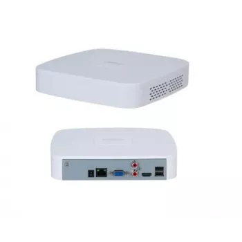 Netzwerk-Videorecorder DAHUA NVR2104-S3 4-Kanal, 1U, SATA-Festplatte bis 16 TB, 1080p/720p, 12V/1,5A, Weiß