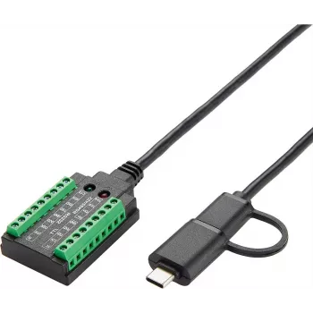 Serielles Adapterkabel Exsys EX-13003 USB auf 1S RS-232/422/485/TTL, FTDI-Chipsatz, 1,0 m