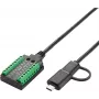 Serielles Adapterkabel Exsys EX-13003 USB auf 1S RS-232/422/485/TTL, FTDI-Chipsatz, 1,0 m