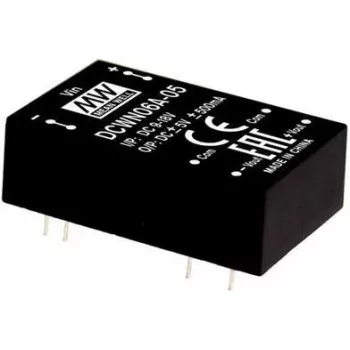 Netzteil/Spannungswandler MEAN WELL DCWN06B-12 – 6 W, Eingang 18–36 V, Ausgang 12 V